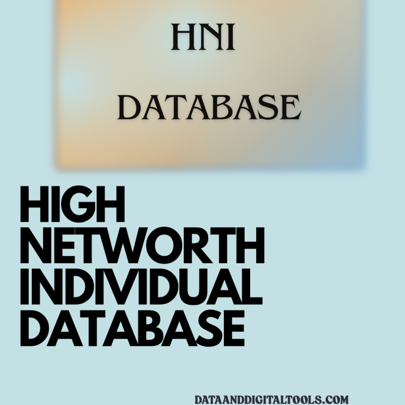 High Networth Individual